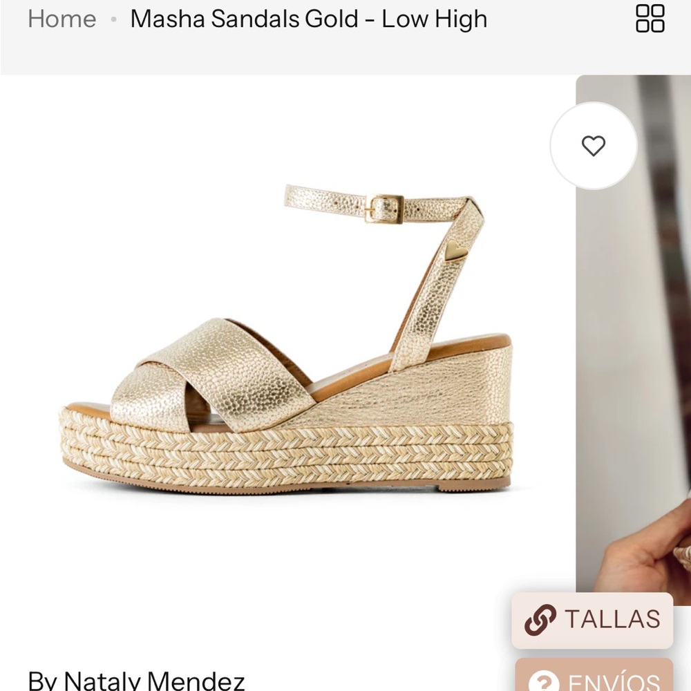 Gold Sandals for Women